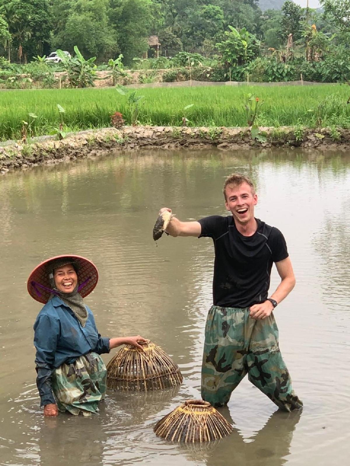 Tam Coc Sunshine Hostel Vũ Lâm エクステリア 写真