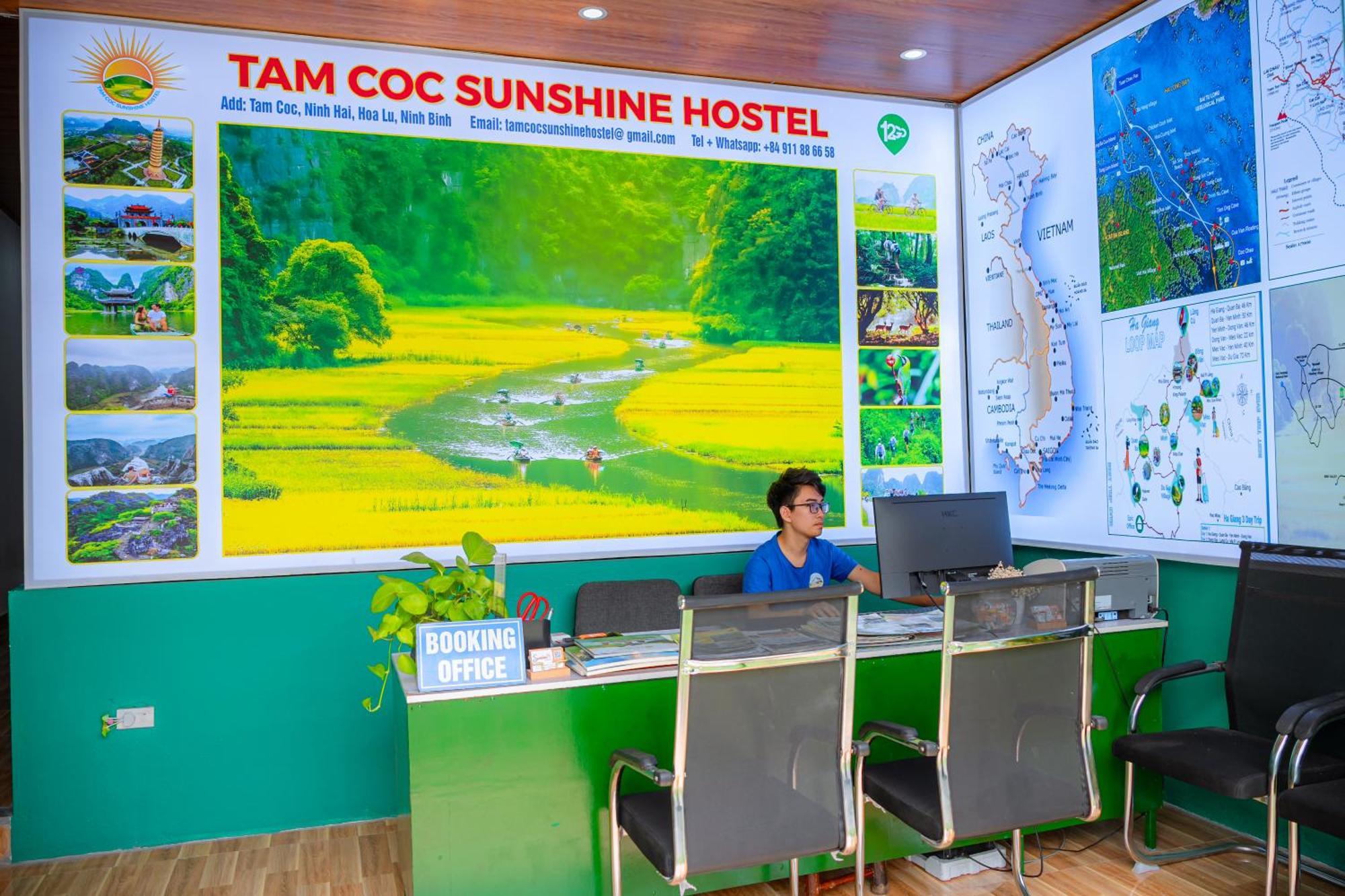 Tam Coc Sunshine Hostel Vũ Lâm エクステリア 写真