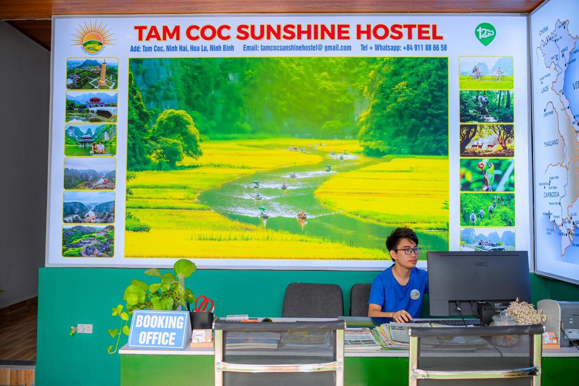 Tam Coc Sunshine Hostel Vũ Lâm エクステリア 写真